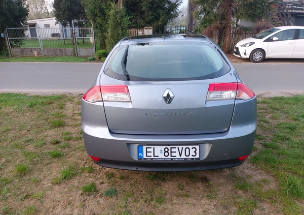 Renault Laguna cena 19000 przebieg: 199780, rok produkcji 2007 z Łódź małe 92